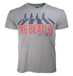 Beatles Abbey Road Heather Mens T Shirt